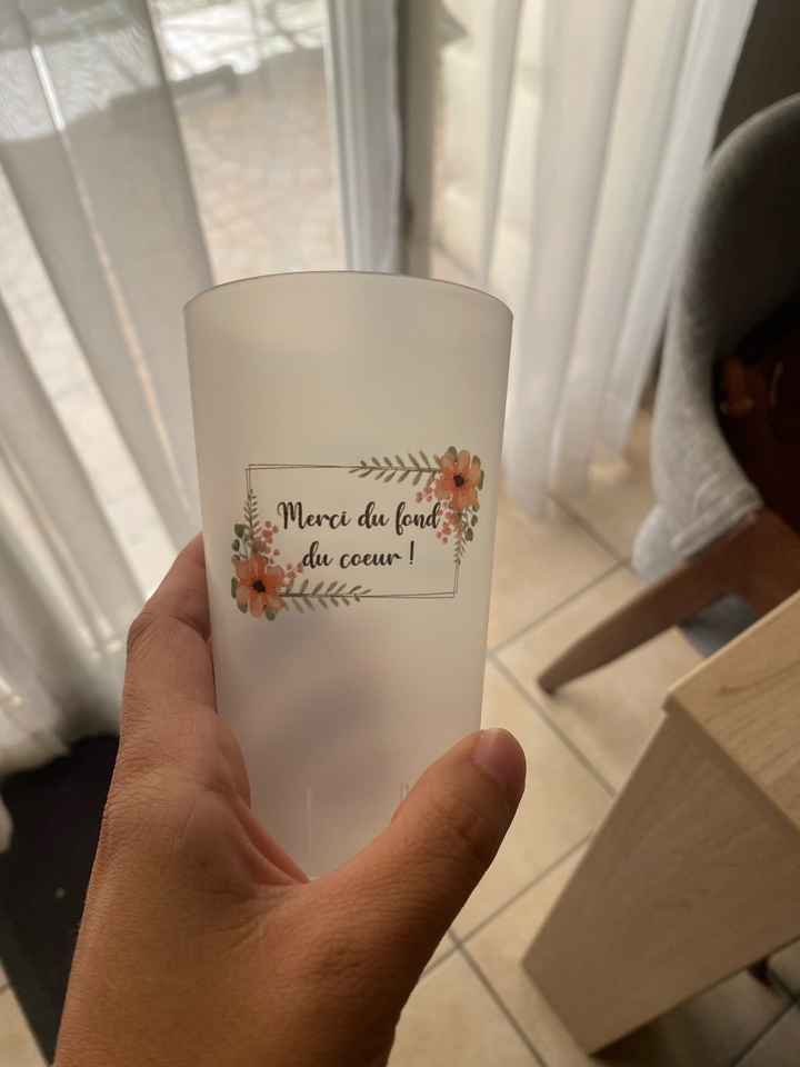 Gobelets mariage 💒 - 2