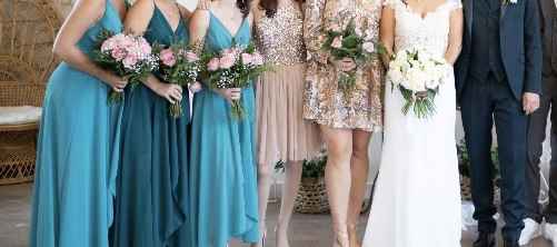 Robes Demoiselles d'honneur - Témoins dégradé - 1