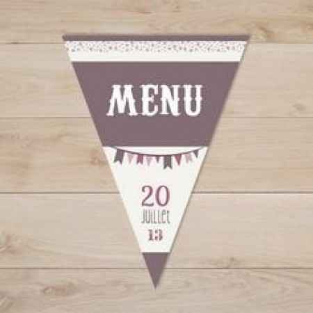 Idée Présentation Menu