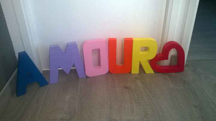 Pour déco table livre d'or et cagnotte