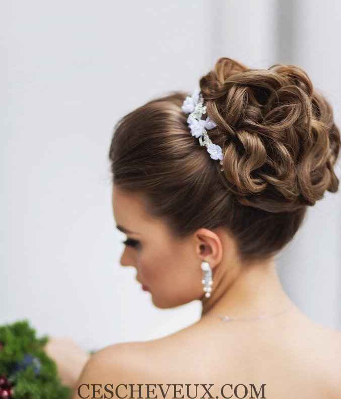  Inspiration cheveux relevés - 24