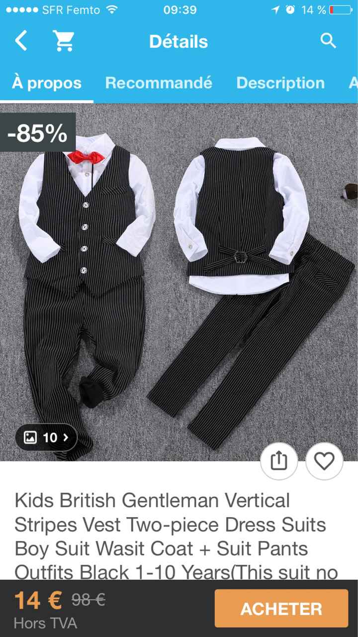  Tenue pour petit garçon - 18