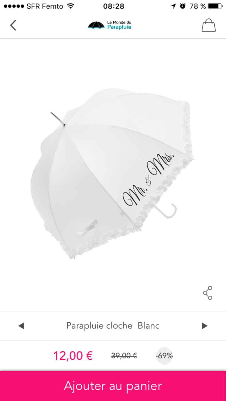  Vente de parapluie sur showroom ☂️ - 3
