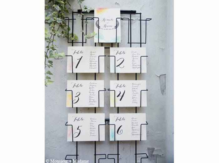  Idée plan de table - 12