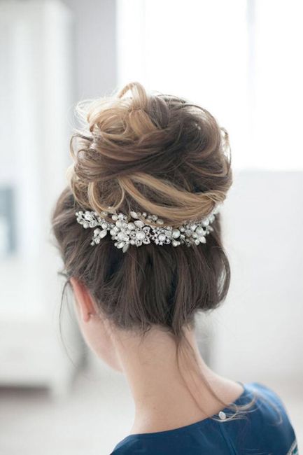  Inspiration cheveux relevés - 9