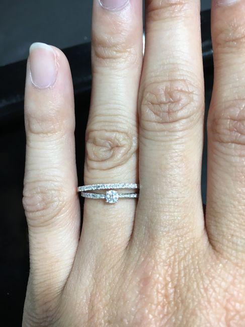 Est-ce que votre alliance et votre bague de fiançailles s’emboîtent ? 3