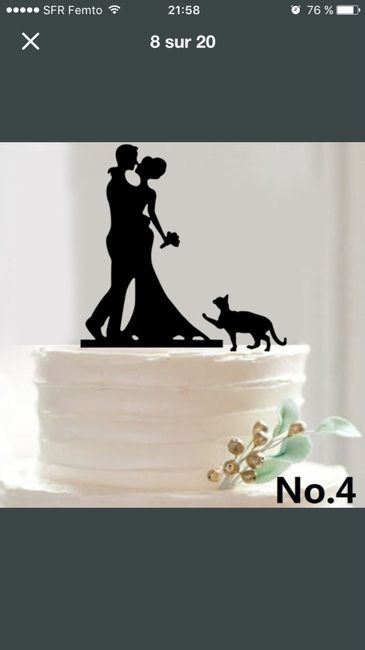  Cake topper - 1