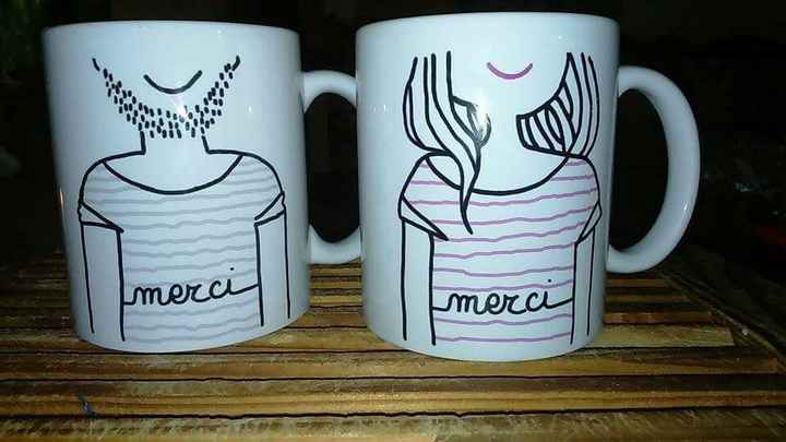 Cadeau aux invités : mugs ? - 1