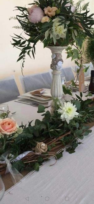 Chemin de table feuillage 1