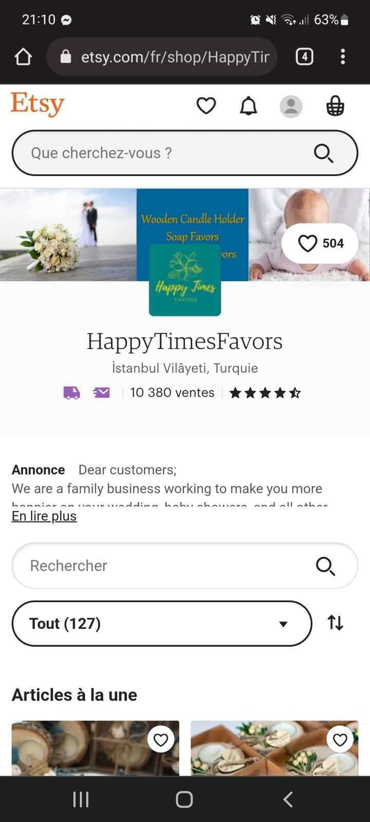 Les cadeaux pour nos invités 🥰 j-12 !!!! - 1