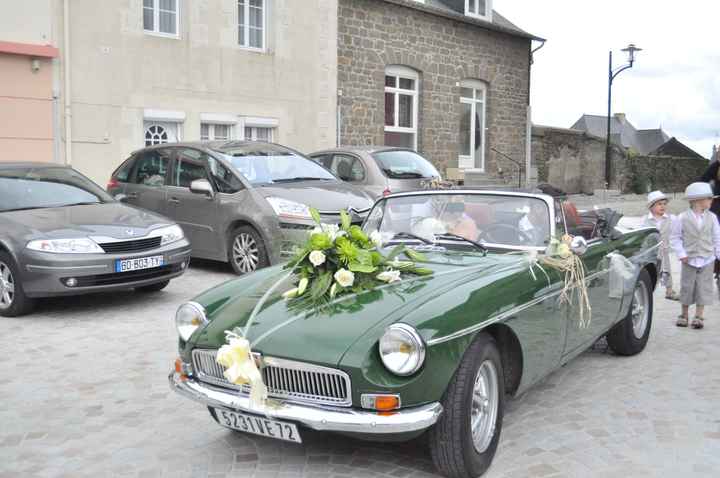 voiture des mariée