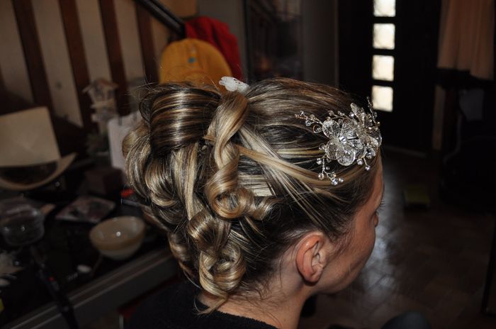 1er essaie chignon