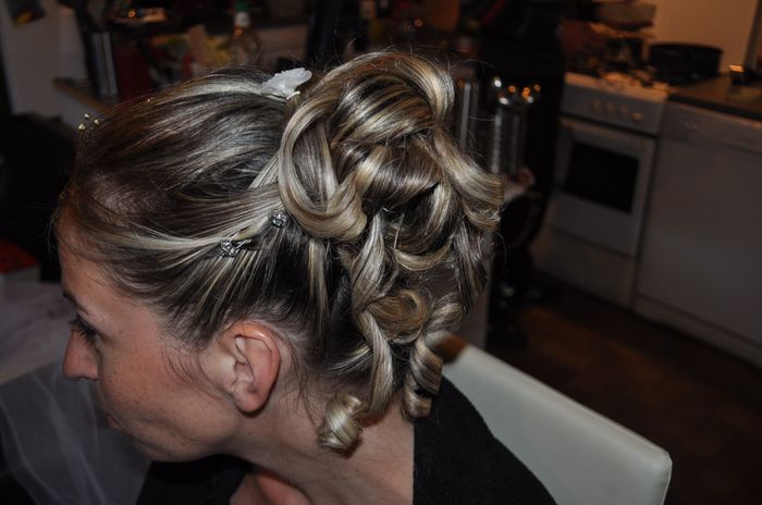 1er essaie chignon