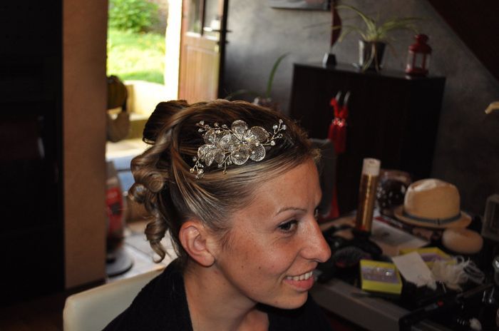 1er essaie chignon