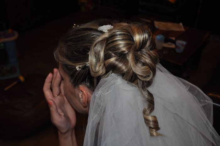 1er essaie chignon