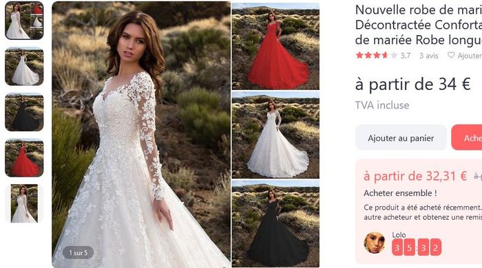 Robes de mariées à bas prix 14