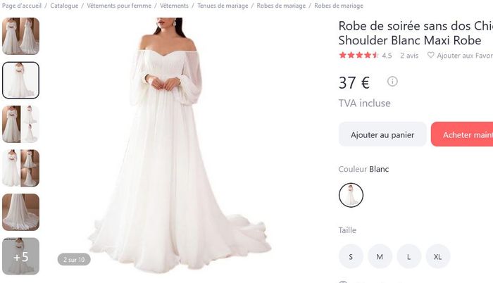 Robes de mariées à bas prix 8