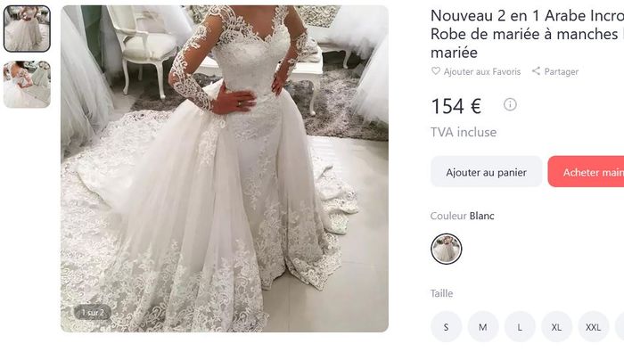 Robes de mariées à bas prix 1