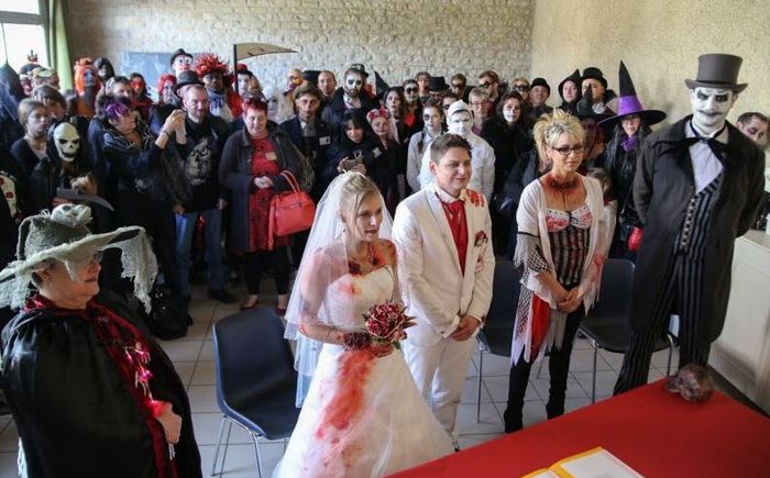 Que diriez-vous d'un mariage à la mode halloween ? 6