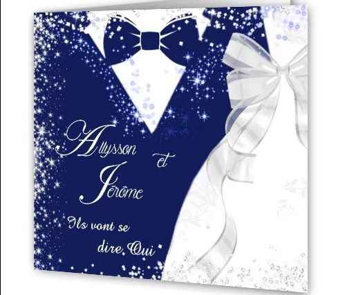 Pour célébrer le Movembre - Mariage en bleu 3