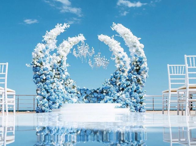 Pour célébrer le Movembre - Mariage en bleu 8