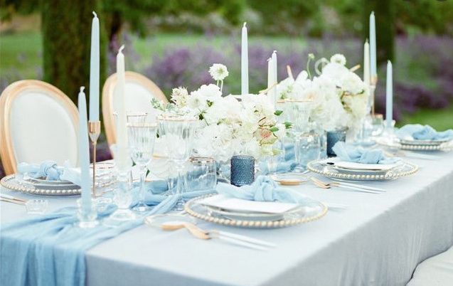 Pour célébrer le Movembre - Mariage en bleu 16