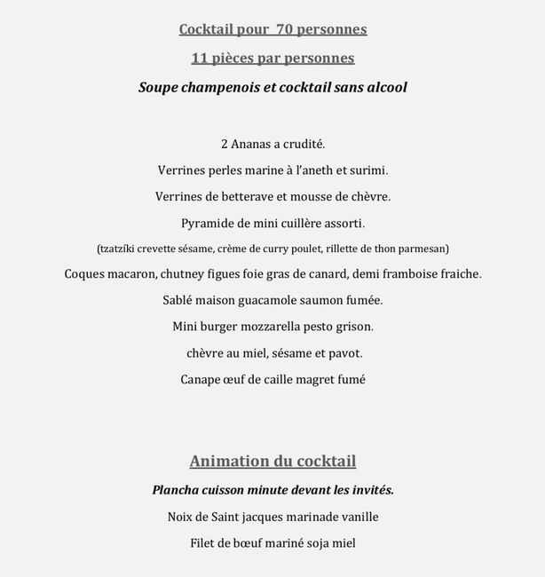 Apéro / Amuse bouche 2