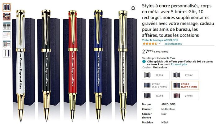 Cadeau témoins / invité 7