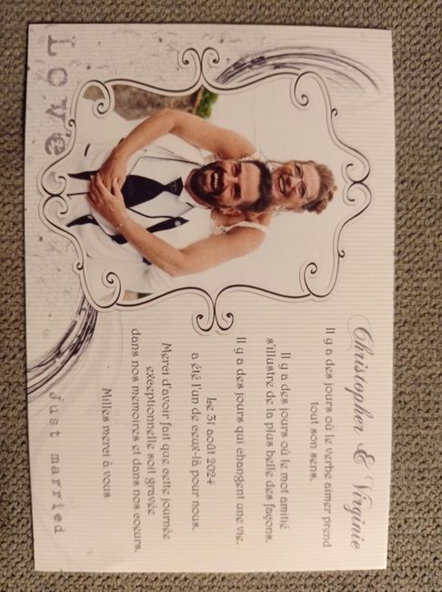 Cartes de remerciement 📬 4