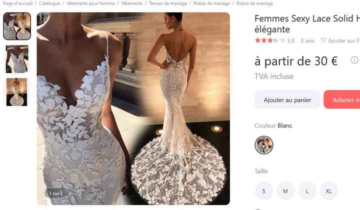 Robes de mariees a bas prix Mode nuptiale Forum Mariages