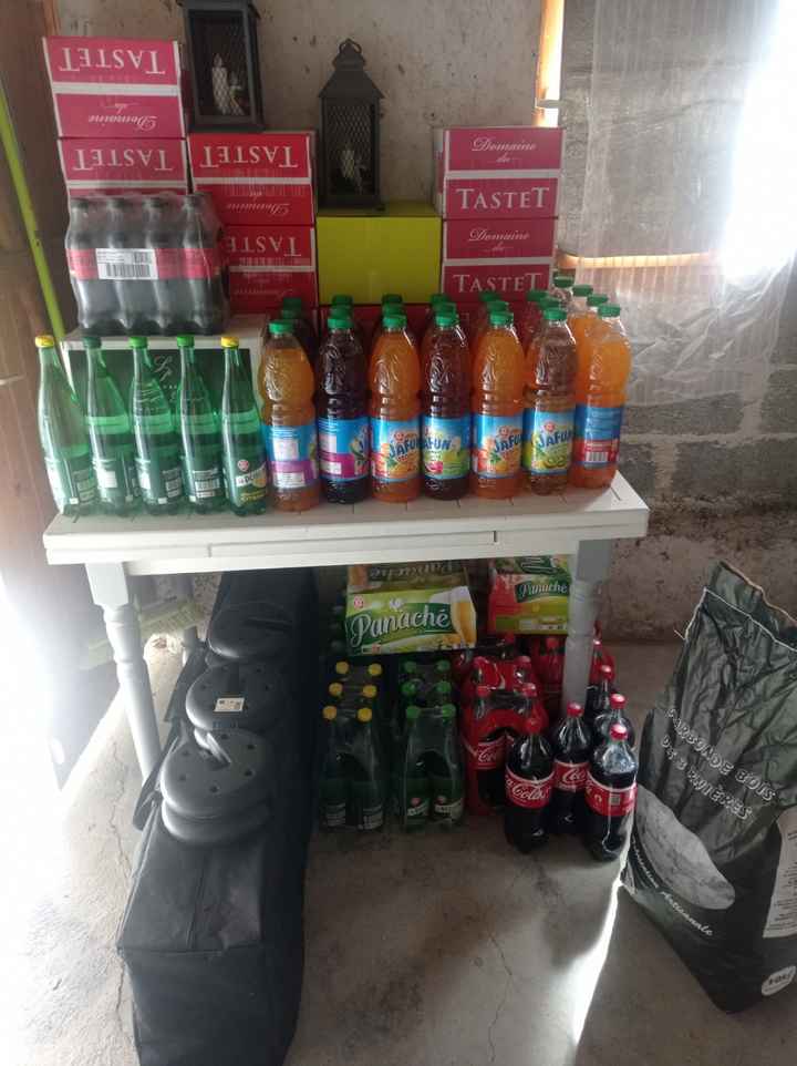 Nos boissons du mariage - 1