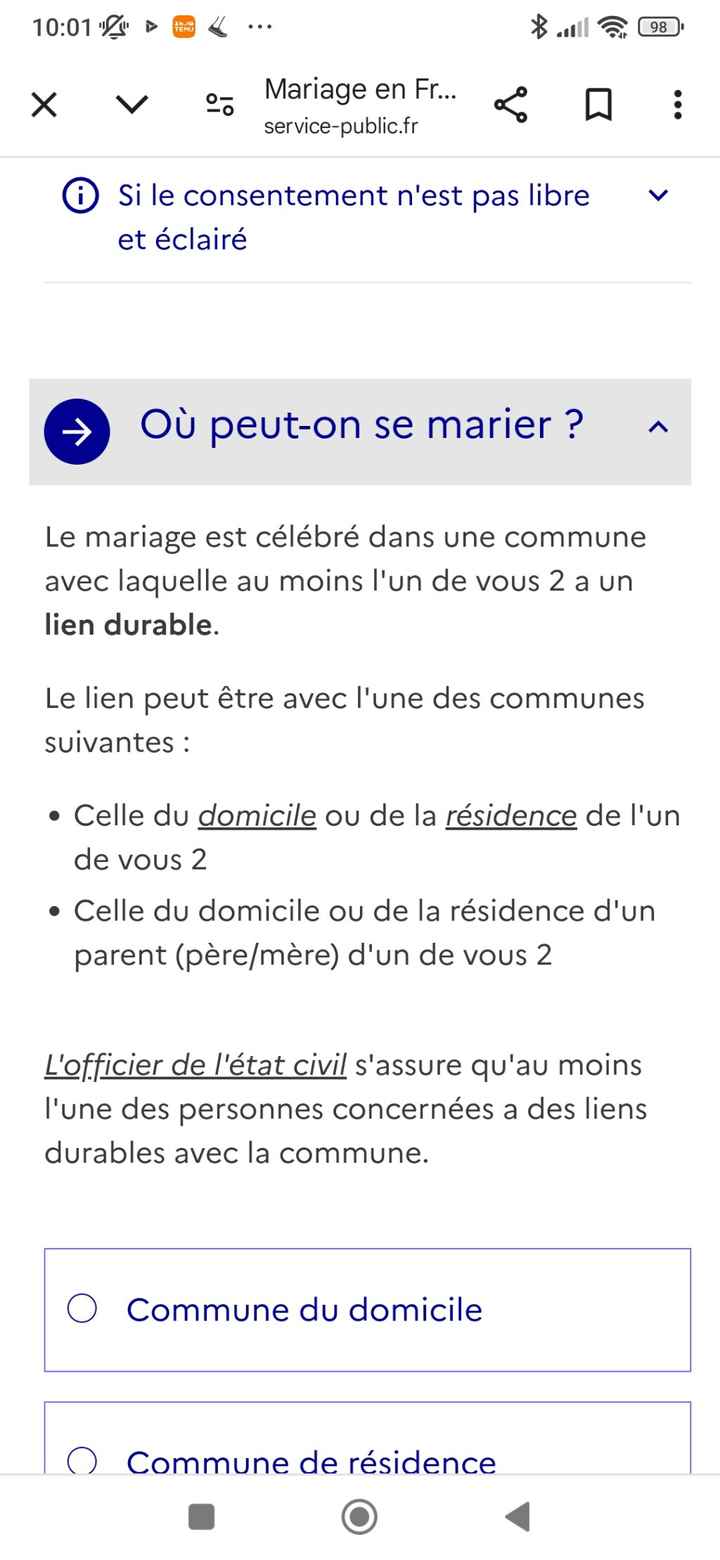 Mairie de la commune de naissance - 1