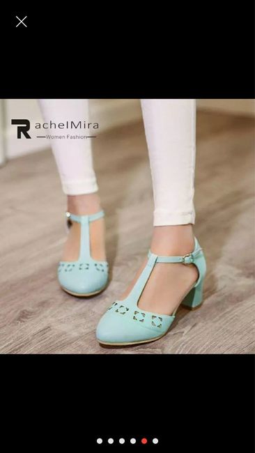 Des chaussures colorées pour la mariées - 1