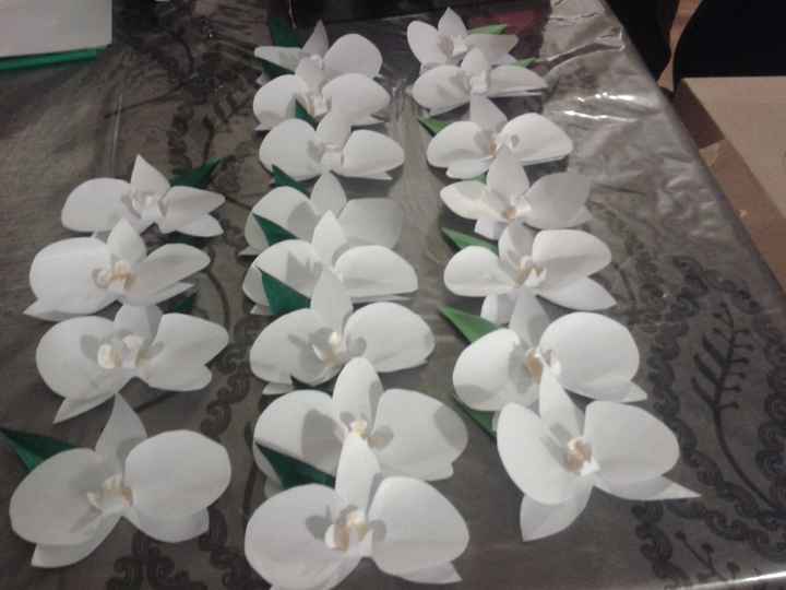orchidee fait main