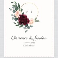 "Concours voici mon Faire-part + Clémence Rivière" - 1