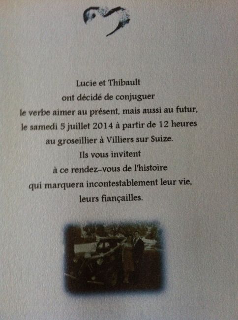Photo de vos faire part!!!!! - 2