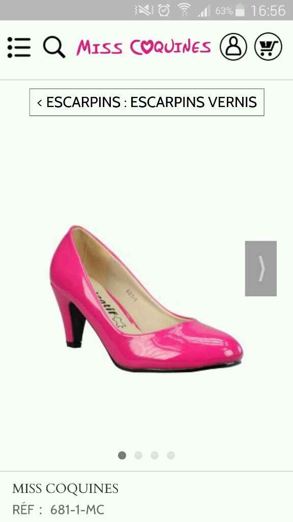 Cherche désespérément chaussures fuchsia - 2