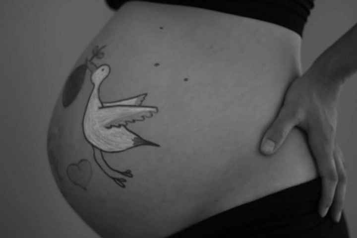 Le belly painting - 3