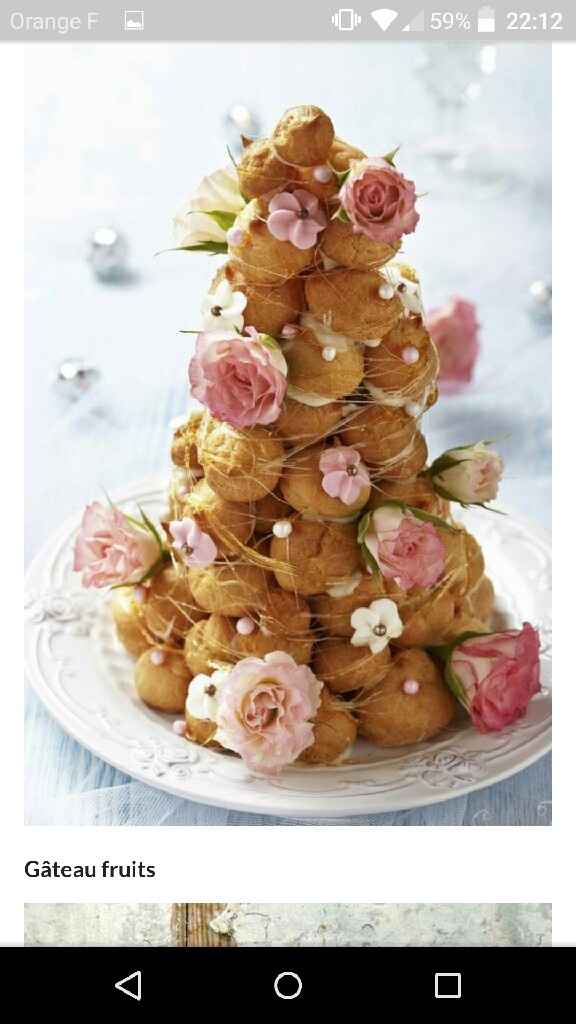 Risque ou pas : fleurs fraiches gâteau - 4