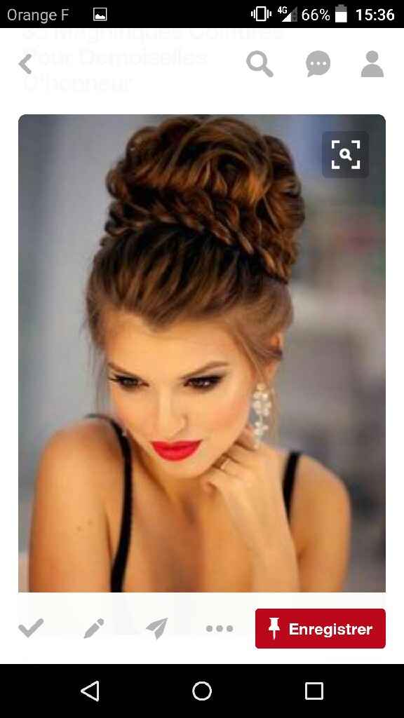 Besoin de vos inspiration chignon - 1