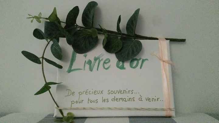 Ma déco : vert menthe , doré , blanc / succulente olivier et eucalyptus - 7