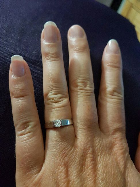 Et vous à quoi ressemble votre bague de fiançailles ? - 1