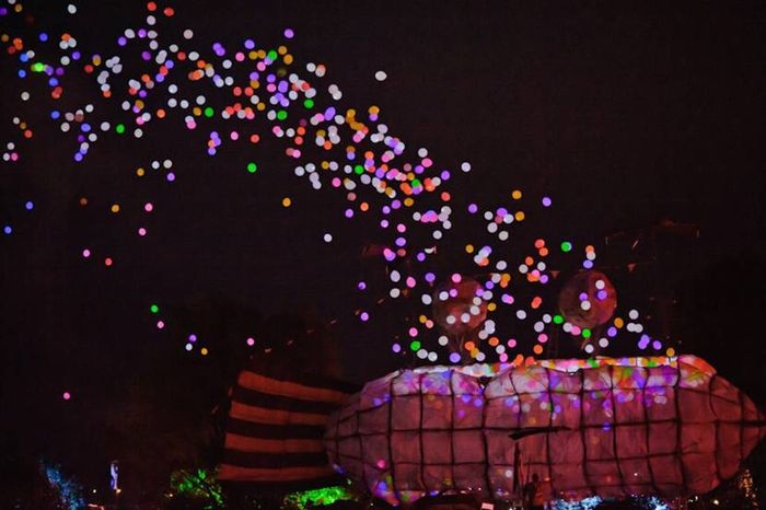 Lâché de ballons led 