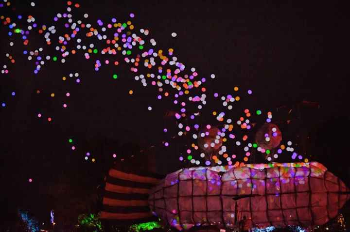 Lâché de ballons led 