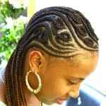 Tresses plates
