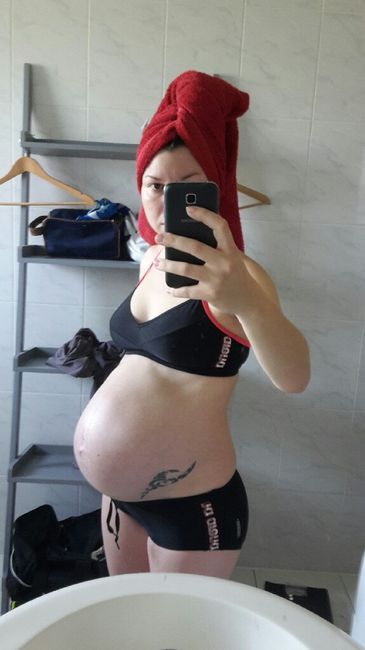 Bidon de grossesse - 1