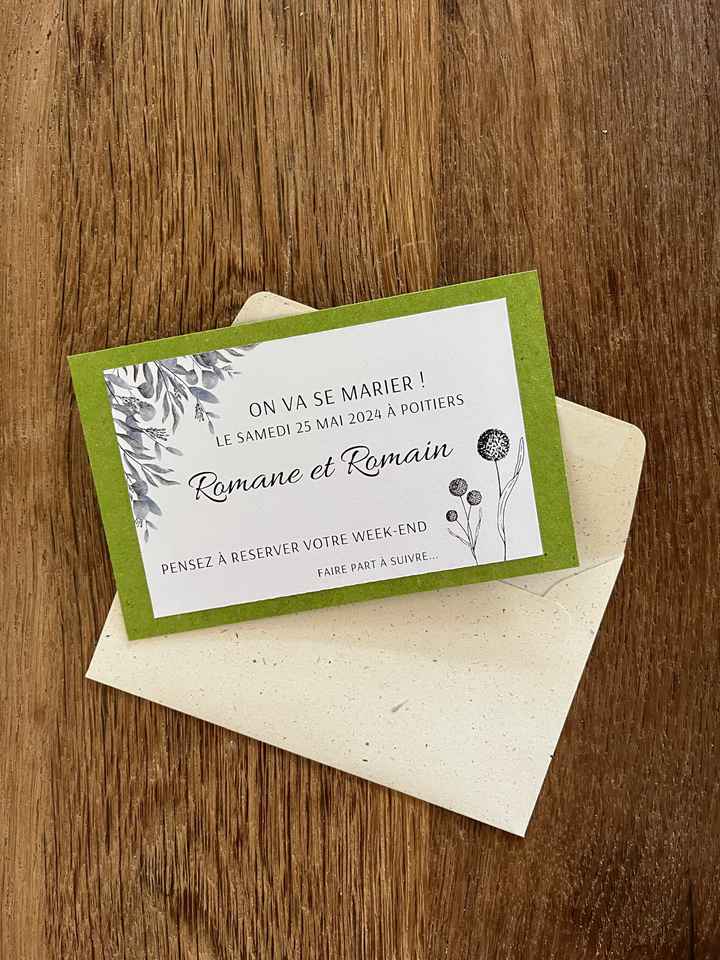 Mes Save The Date - 2