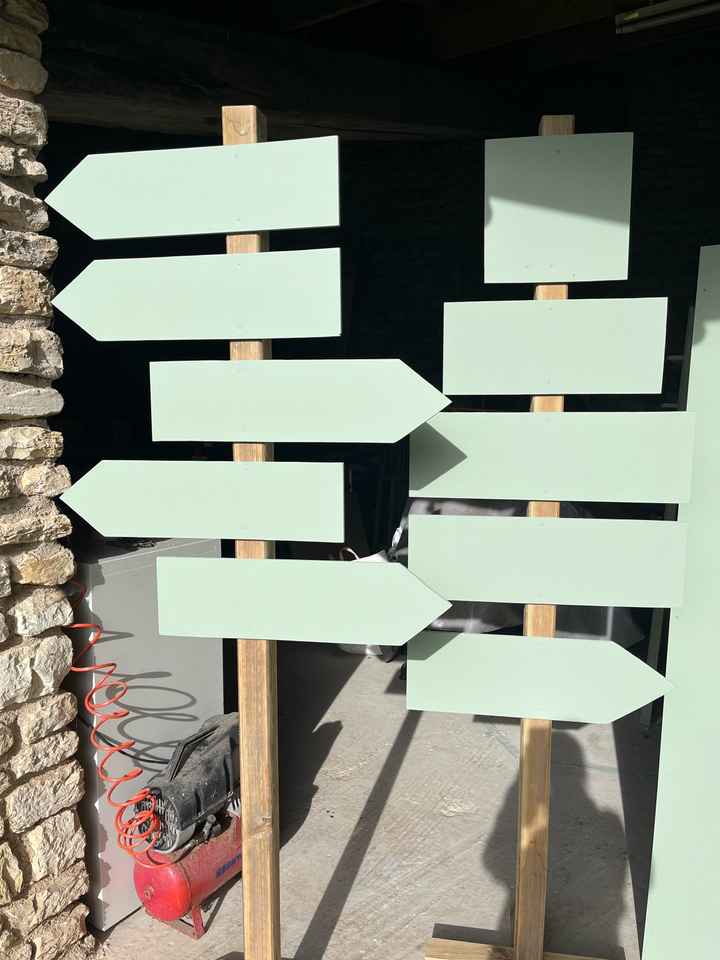 Panneau de fléchage - 1