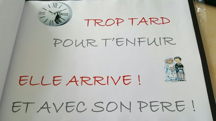 Surprise chéri et panneau tombola - 1