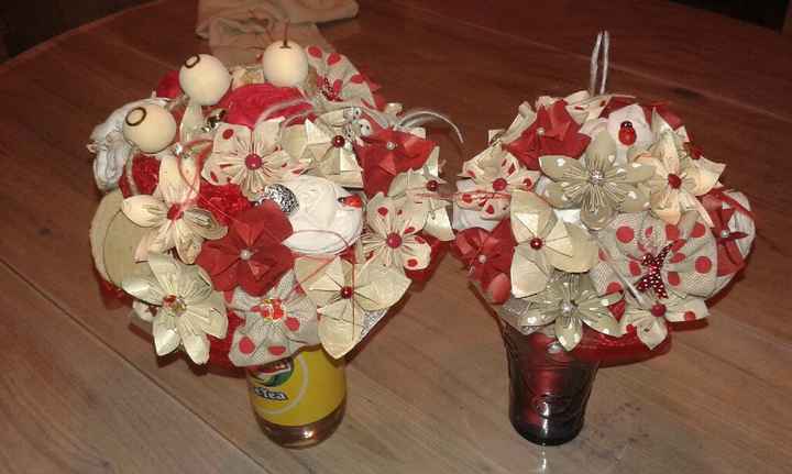 Mon bouquet et celui de ma fille diy - 2